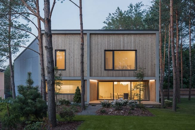 Living House In Kleboniskis Forest 9