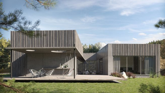 Grey House 1