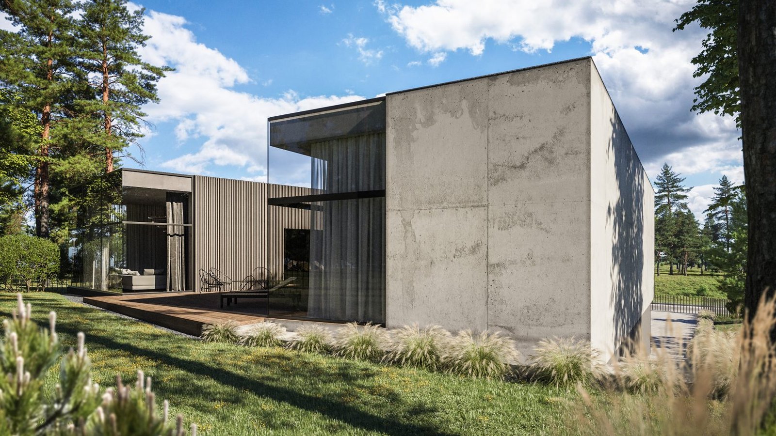 Modern Concrete House 03