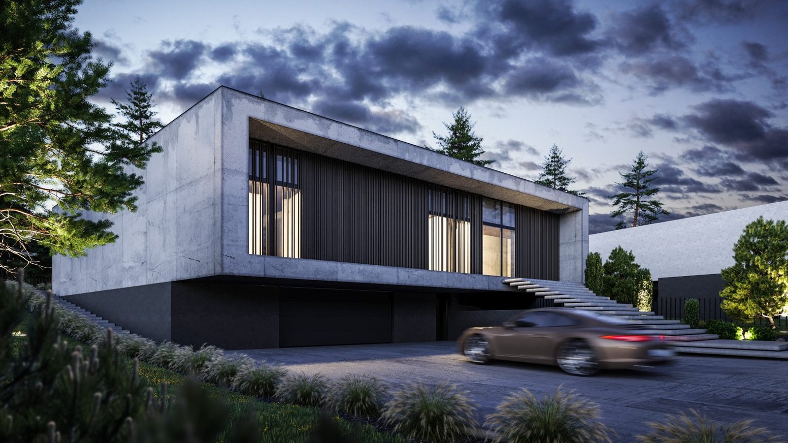 Modern Concrete House 05